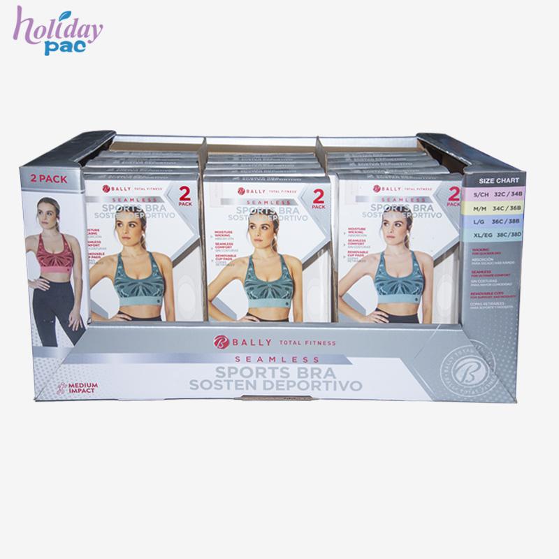 Custom Walmart PDQ Trays For Sport Bras - Holidaypac