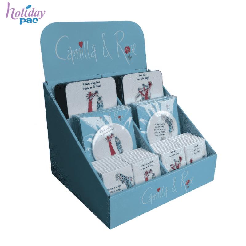 Factory Custom Table Top Display Rack,Innovation Facial Counter PDQ Display - Holidaypac