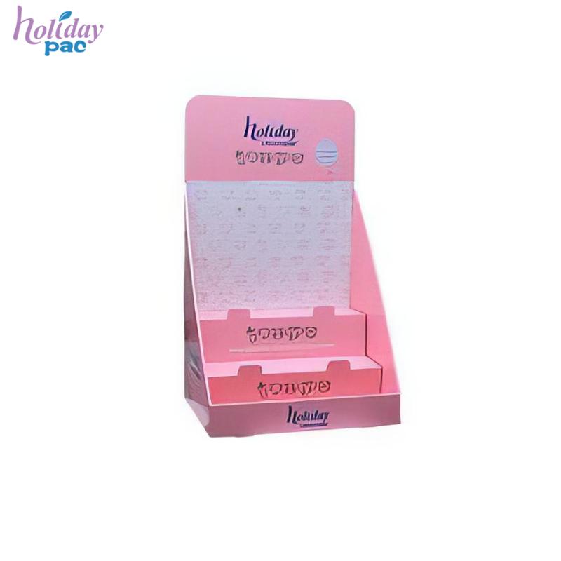 2020 Hot Cardboard Book Display Stands,Retail Template Cardboard Corrugated Paper PDQ HLD_C802