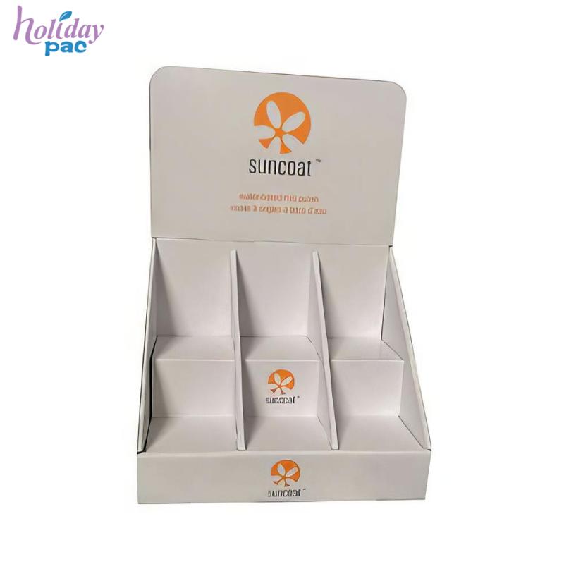 2018 Hot Sale Corrugated Counter Display Boxes HLD-YPZ021