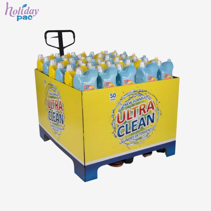 Free Custom Design Cheaper High Quality Promotion Recyclable Corrugated Cardboard Pallet Skirt - Holidaypac