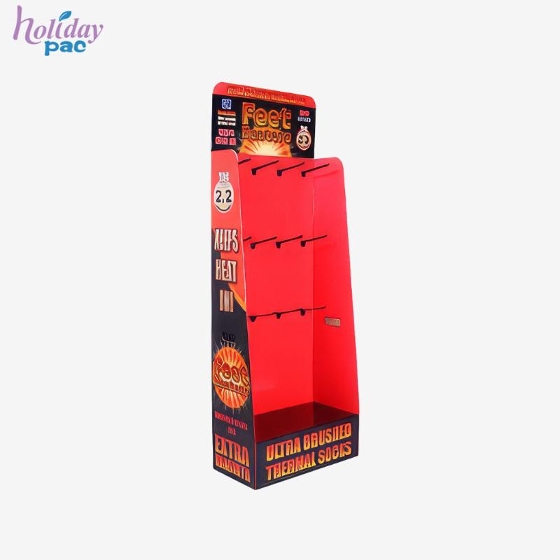 Factory Price Cell Phone Case Hook Display Rack Stand Retail Floor Metal Hanging Display Stand With Hooks - Holidaypac