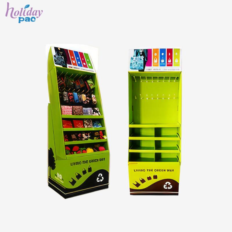 Factory Customized Cardboard Hook Display Stands - Holidaypac