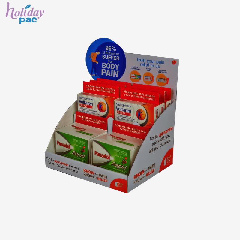 Custom Cardboard Counter Display For Retail Store - Holidaypac