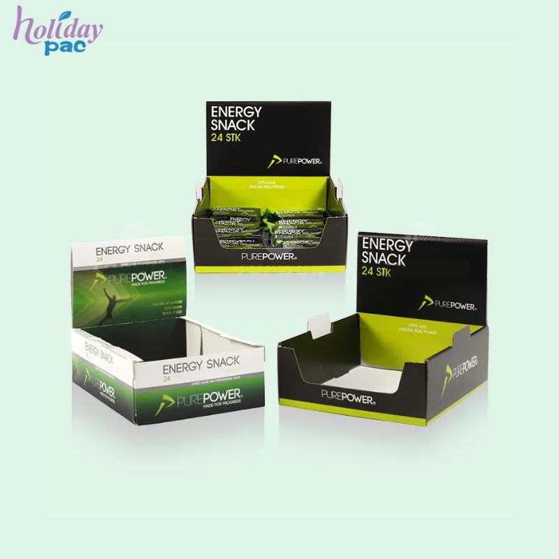 Custom Retail Store Paper Product Display Stand Cdu Corrugated Cardboard Pdq Display Box - Holidaypac