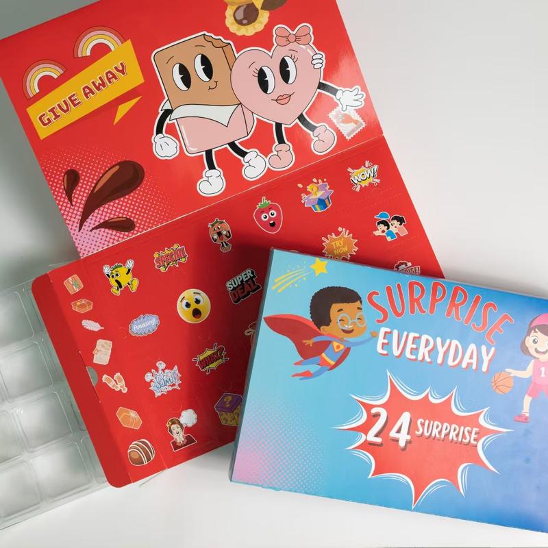 Custom 24 Days Clap Advent Calendar Countdown Box - Holidaypac