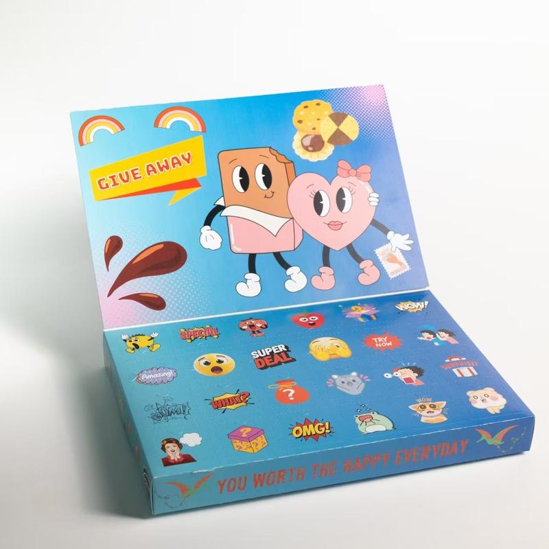 Custom 24 Days Clap Advent Calendar Countdown Box - Holidaypac