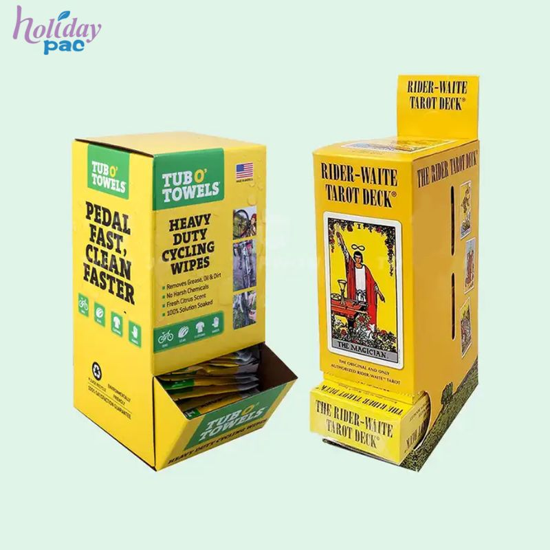 Low-cost Corrugated Display Box Cardboard Gravity Feed Unit