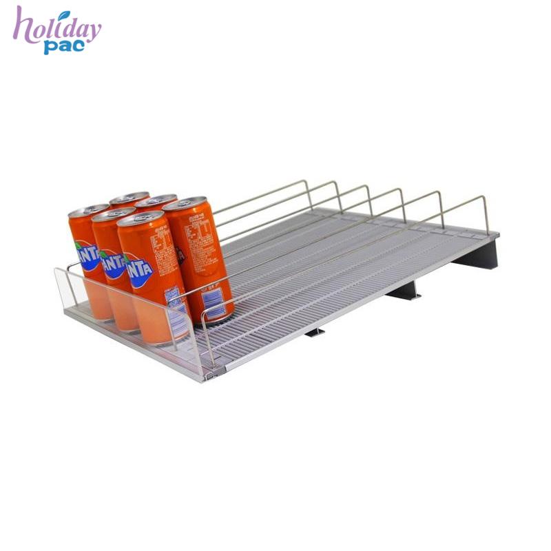 Plastic Supermarket Divider Promotion Shelf Glide