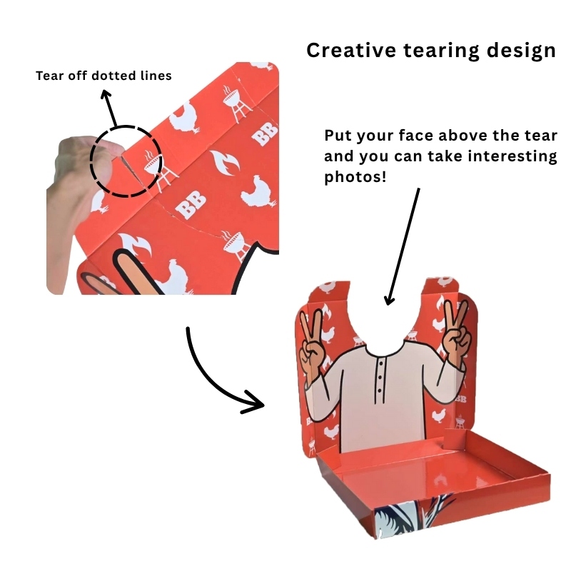 Custom Interactive Pizza Box - Mattenga's Inspired Design