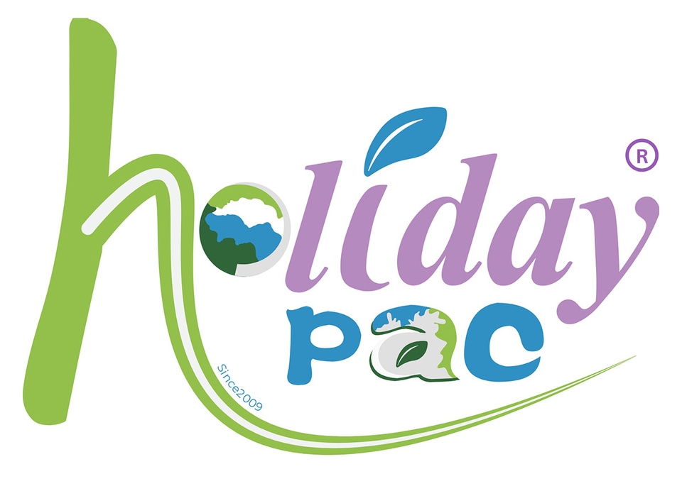 Holidaypac Logo: Where Nature Meets Innovation in Every Detail