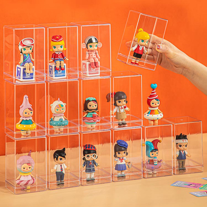 Custom Figure Acrylic Display Box for POP Mart Labubu - Holidaypac