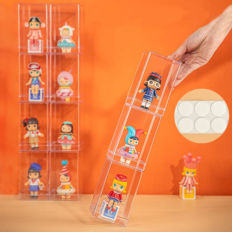 Custom Figure Acrylic Display Box for POP Mart Labubu - Holidaypac
