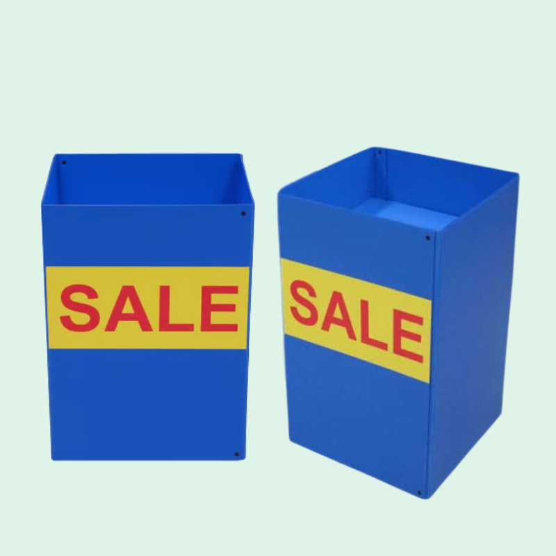 Custom Retail Dump Bin Display for Supermarket Promotional Sale - Holidaypac