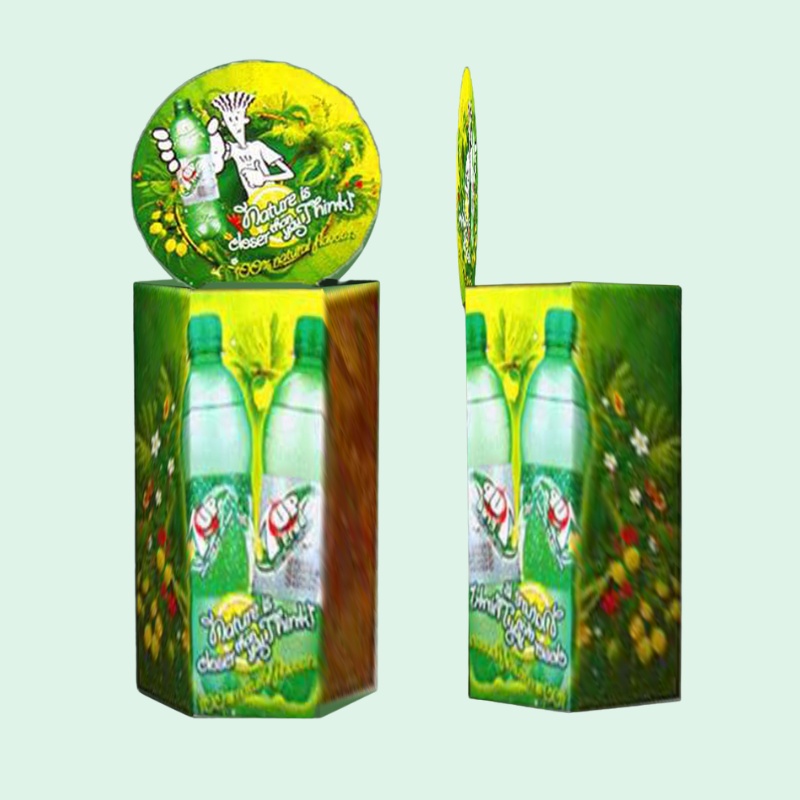 Custom Retail Dump Bins For 7Up Drink - Holidaypac