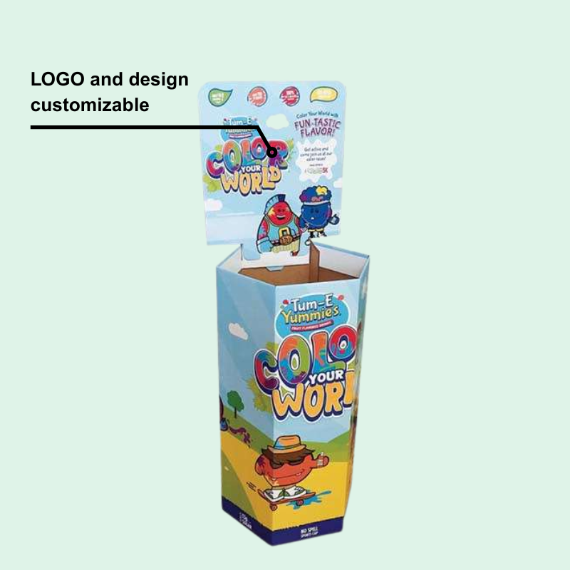 Custom Christmas Dump Bin Display for Snack - Holidaypac