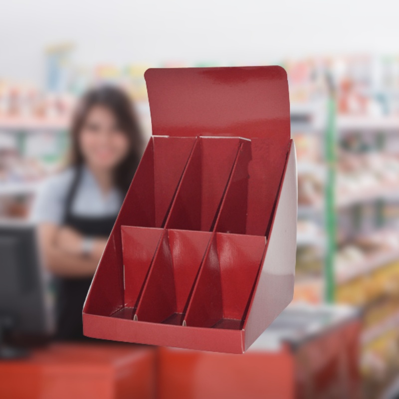 Custom Pos Counter Display with 6 Pockets For Smart Watch- Holidaypac