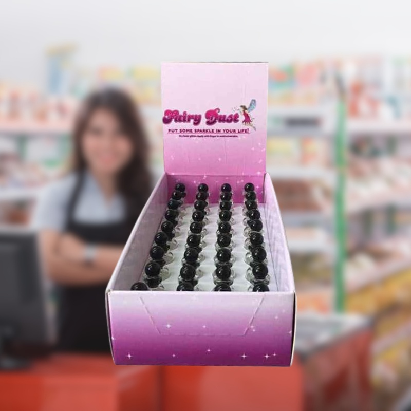 Custom Cardboard Display Shelf Ready Box for Nail Polish-Holidaypac