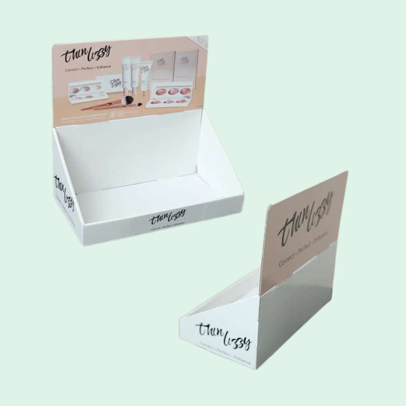 Custom POS Cardboard Counter Top Display for Eyeshadow-Holidaypac