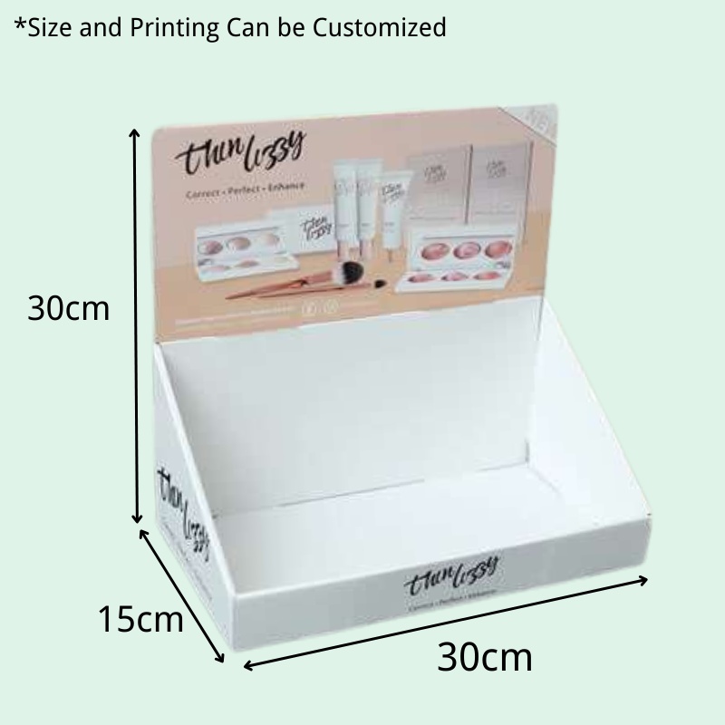 Custom POS Cardboard Counter Top Display for Eyeshadow-Holidaypac