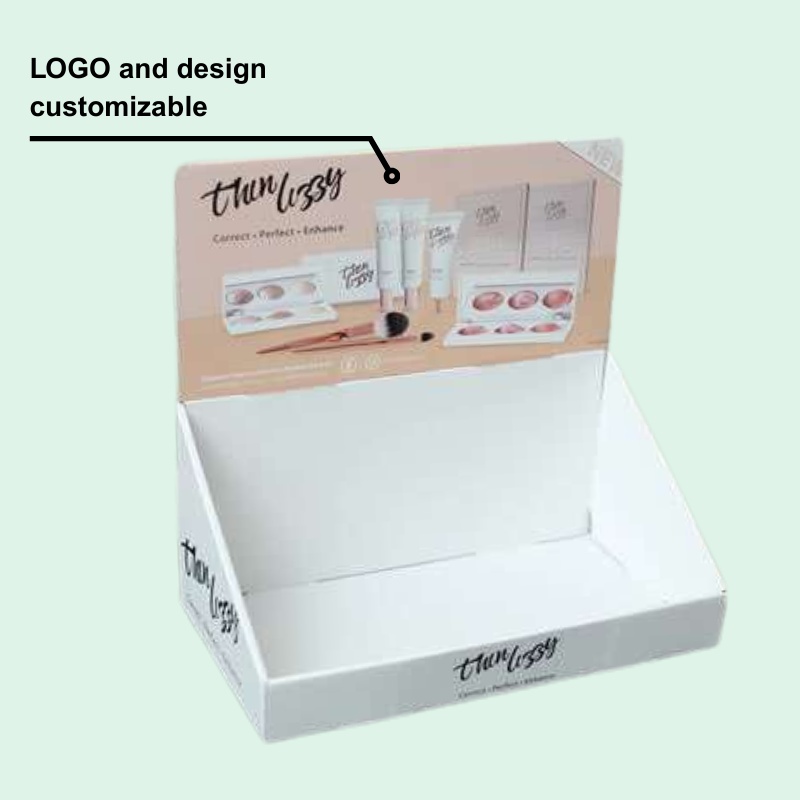 Custom POS Cardboard Counter Top Display for Eyeshadow-Holidaypac