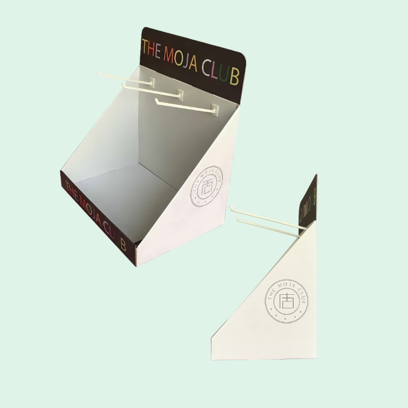 Custom Retail Store Cardboard Table Top Peg for Jewelry Display-Holidaypac