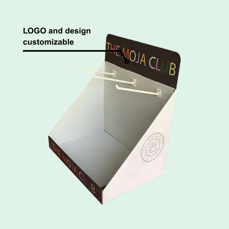 Custom Retail Store Cardboard Table Top Peg for Jewelry Display-Holidaypac