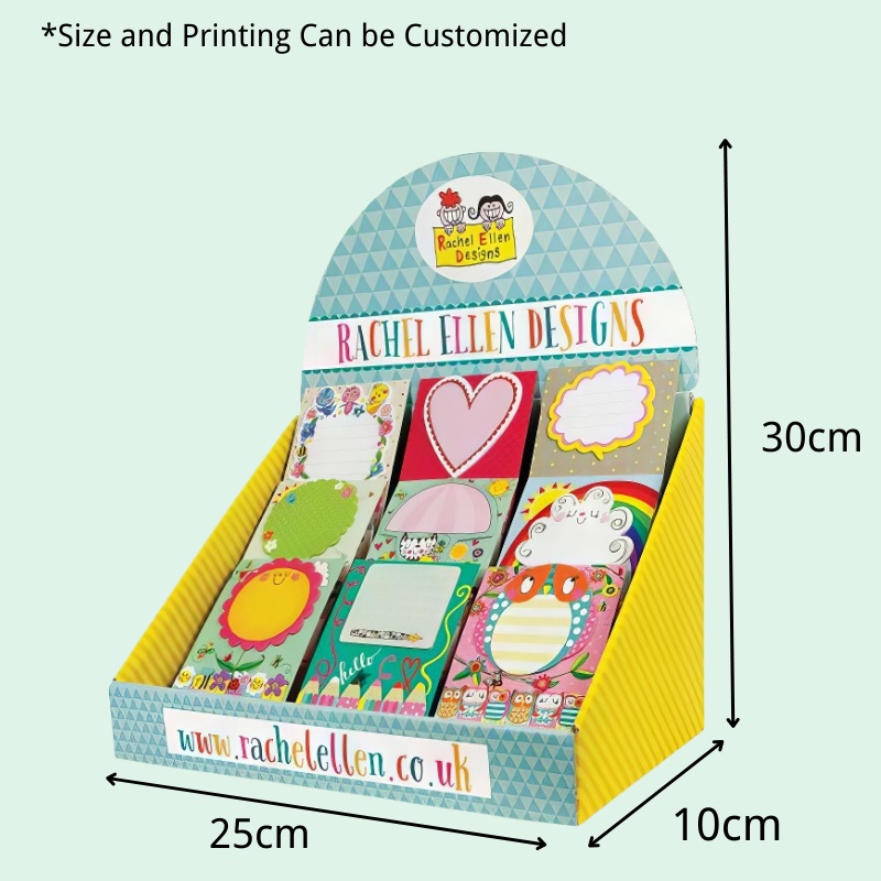 Wholesale Custom Cardboard Counter Top Greeting Cards Display for Advertising-Holidaypac