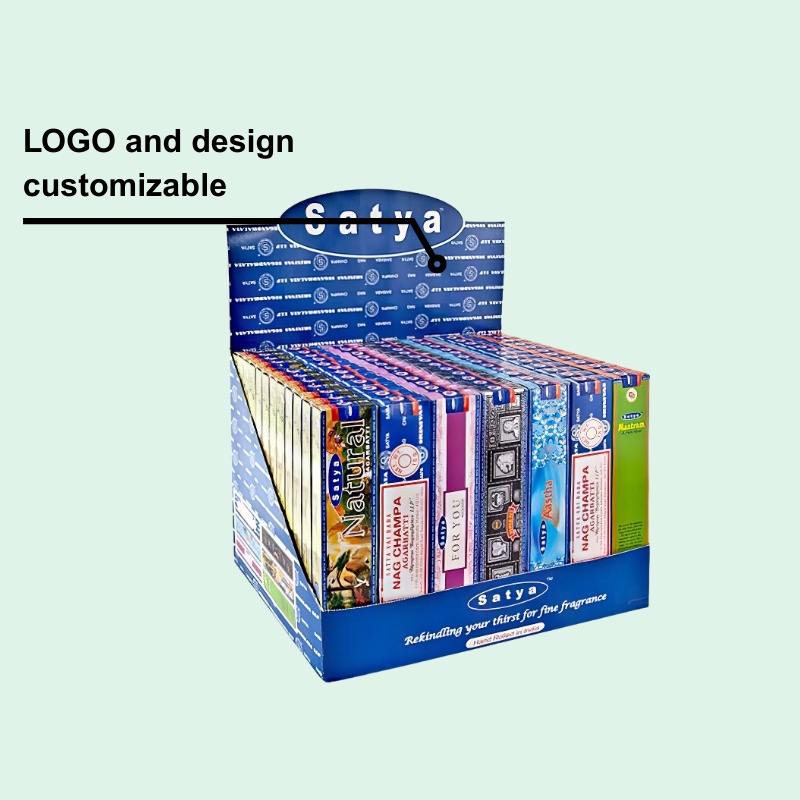 Factory Counter Display for Incense Boxes with Header - Holidaypac