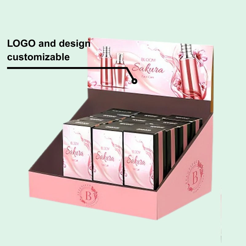 Wholesale Facial Care Products Counter Display with Hole Insert-Holidaypac