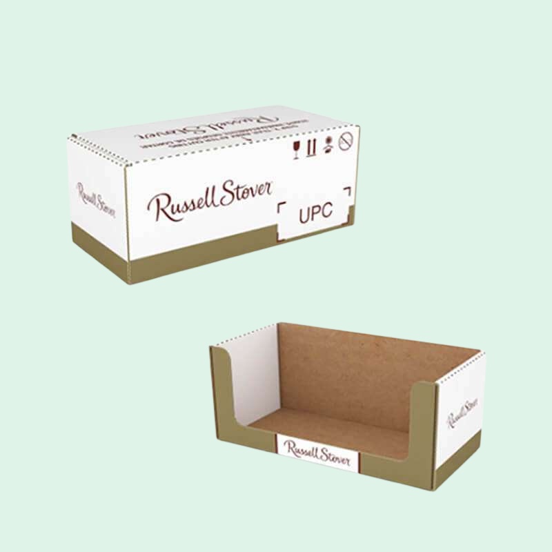  Custom  Tear Off Display Box for Premium Chocolate Sweets -Holidaypac