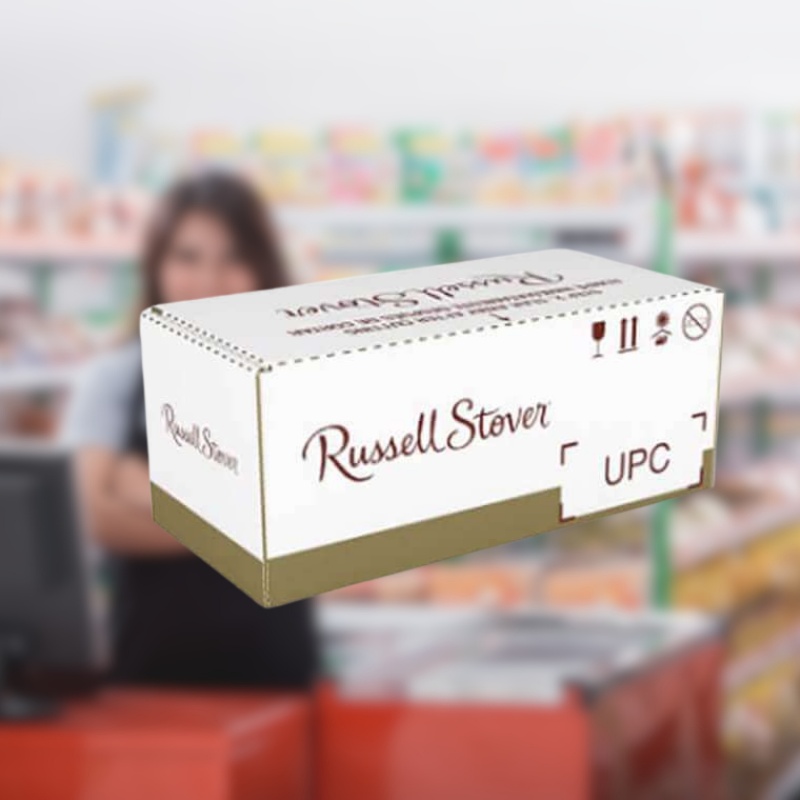  Custom  Tear Off Display Box for Premium Chocolate Sweets -Holidaypac