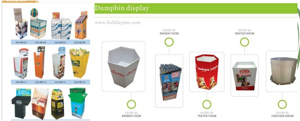 Dump Bins - Holidaypac