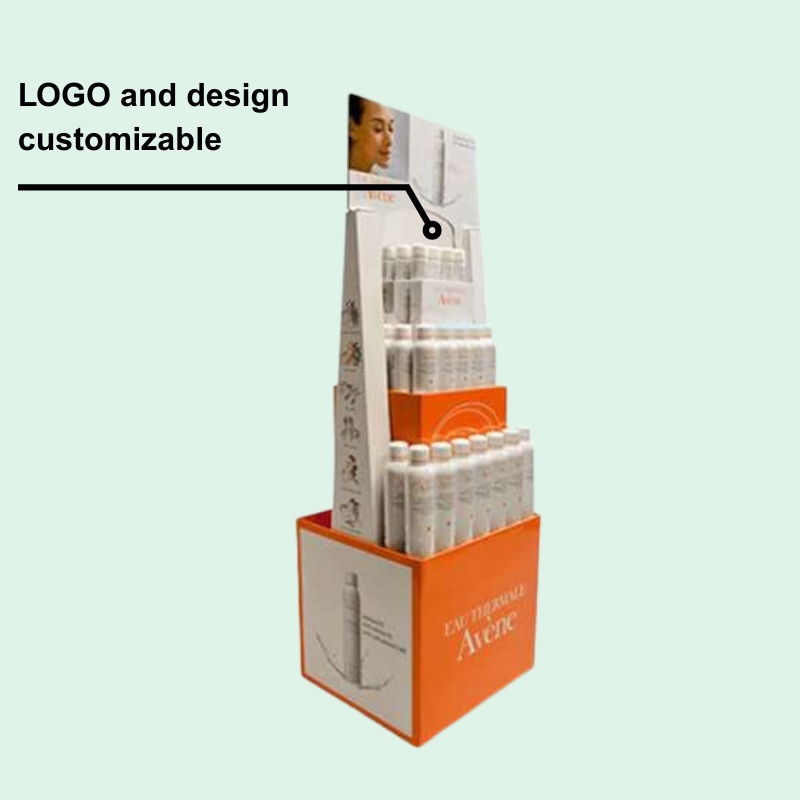 Wholesale Lipsticks Pallet Display with Tiered Shelves-Holidaypac