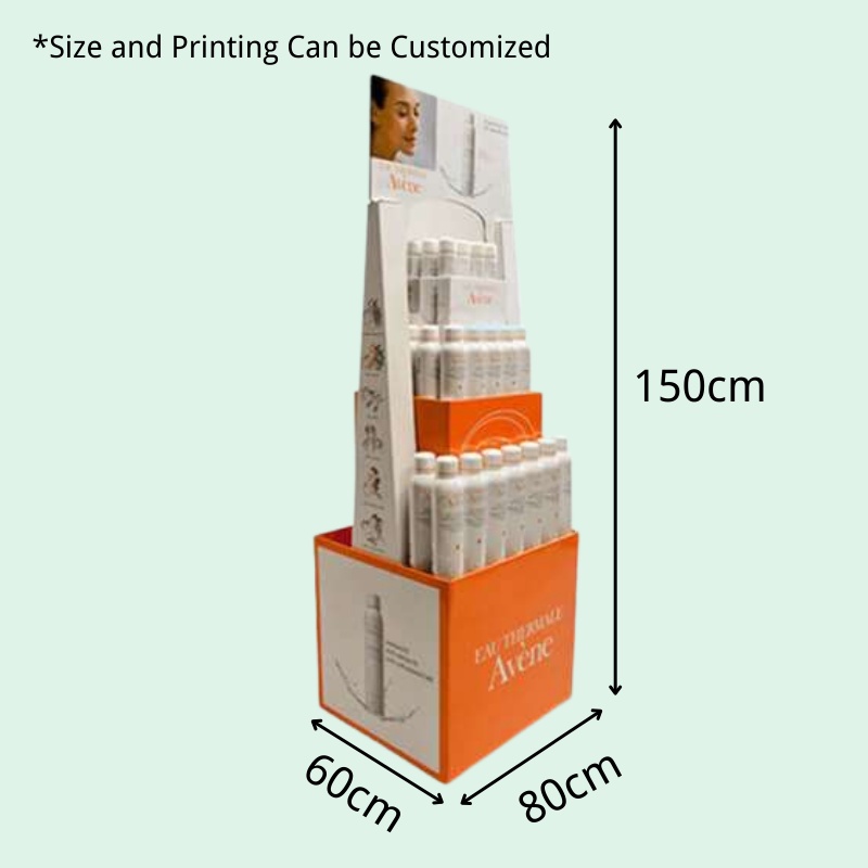 Wholesale Lipsticks Pallet Display with Tiered Shelves-Holidaypac