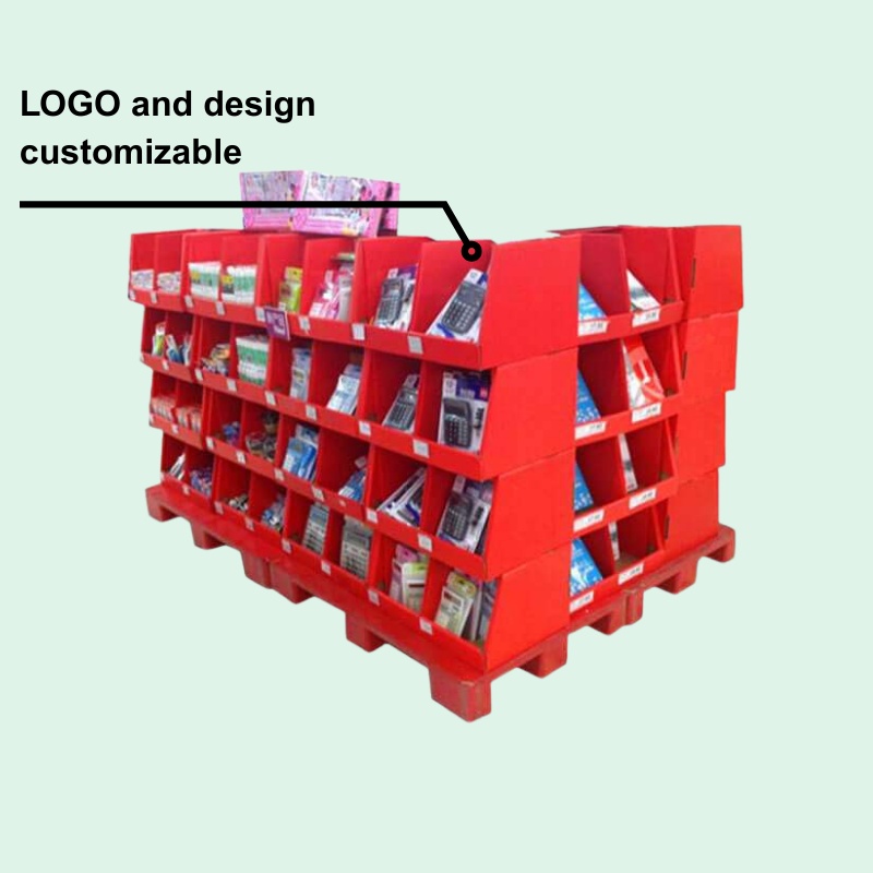 Custom Stationery Full Pallet Display Stand-Holidaypac