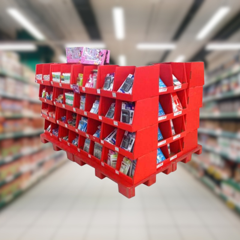 Custom Stationery Full Pallet Display Stand-Holidaypac