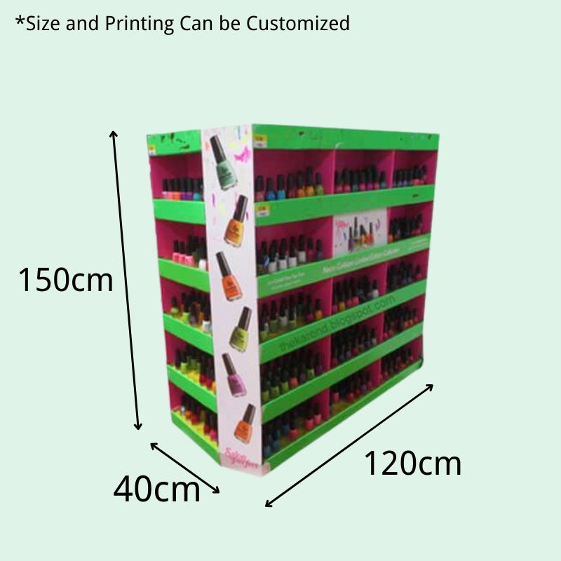 Custom Nail Polish Full Pallet Display Stand-Holidaypac