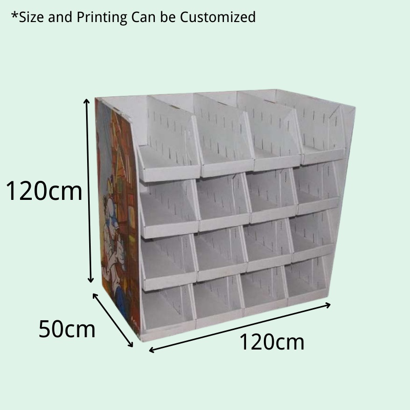 Custom Retail Half Pallet Display Stand-Holidaypac