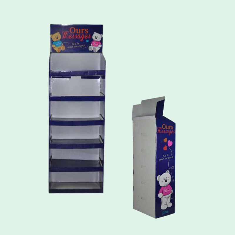 Easily Assembled Custom Floor Displays For Toys