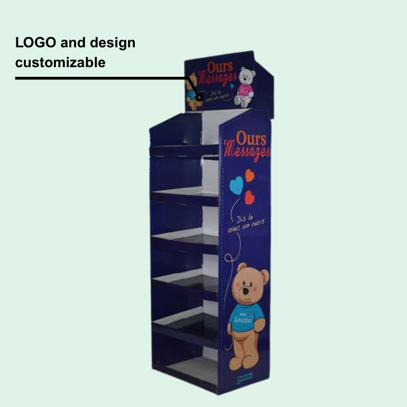 Easily Assembled Custom Floor Displays For Toys