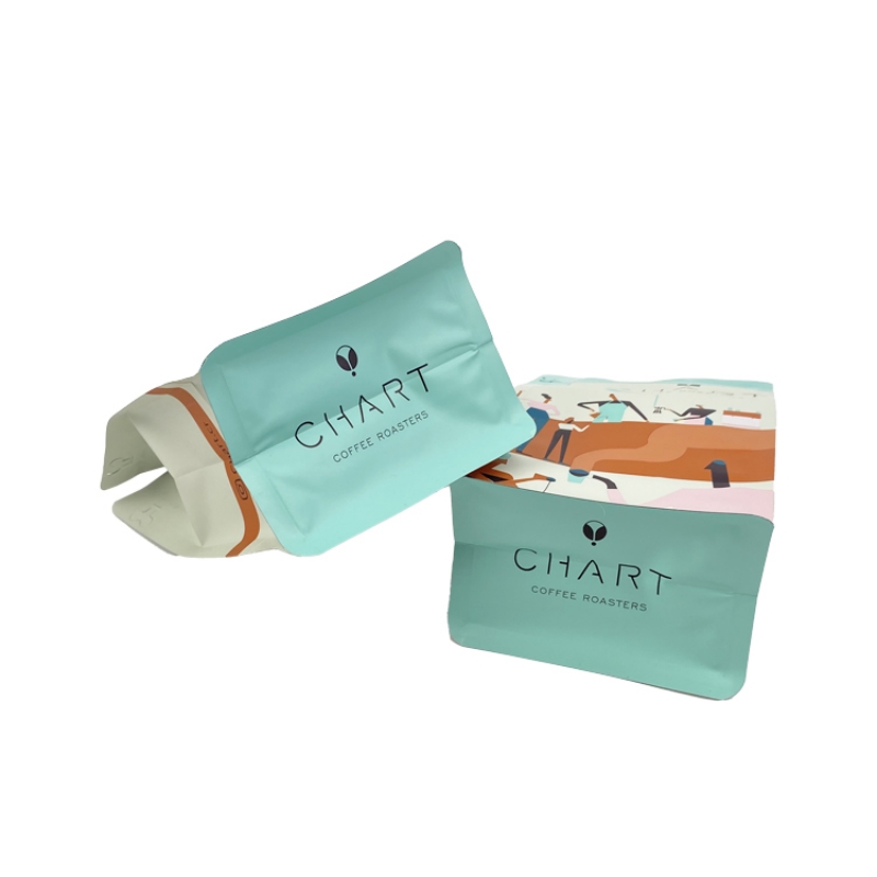 Custom Moisture-Proof Printed Side Gusset Pouch for Coffee - Holidaypac