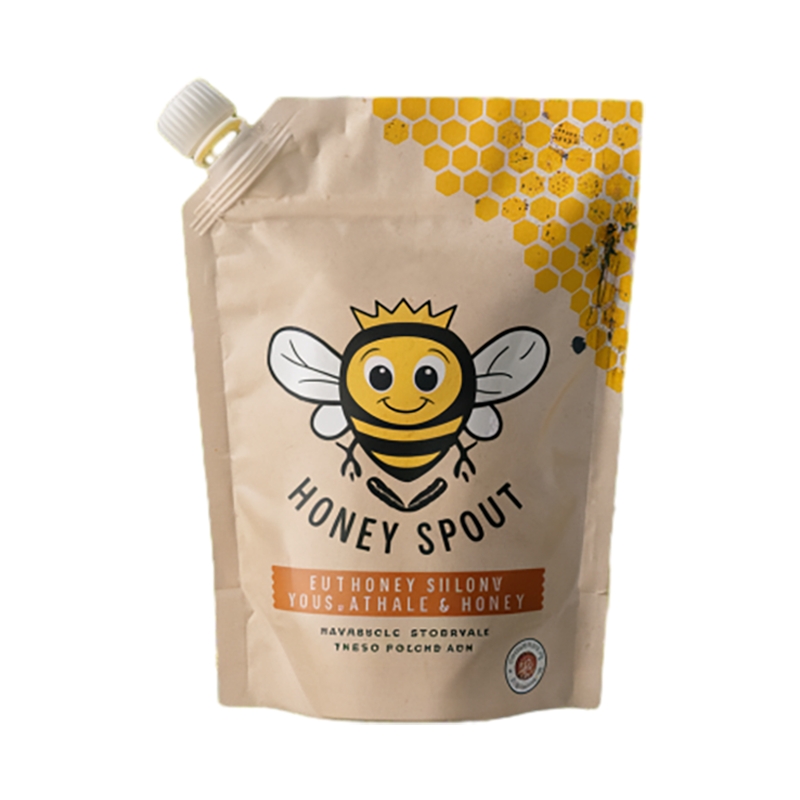 Custom Reusable Aluminum Foil Printing Spout Pouch for Liquid Shampoo