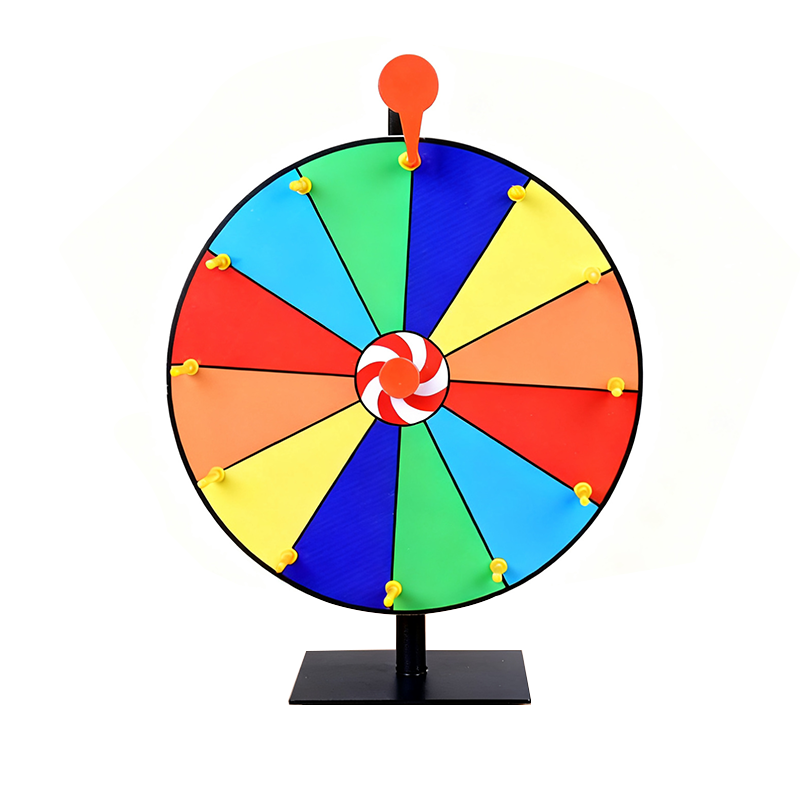 Wholesale Tabletop Prize Spinning Wheel for Events Parties and Fundraisers - Holidaypac Wholesale Tabletop Prize Spinning Wheel for Events Parties and Fundraisers - Holidaypac