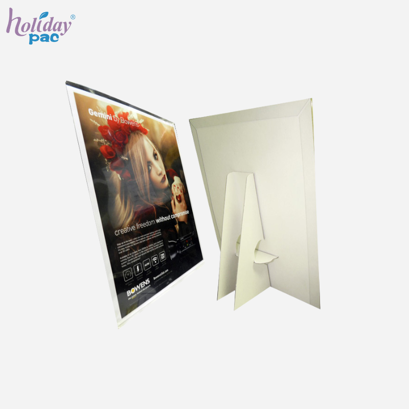 Custom Cardboard Easel Counter Display Stands - Holidaypac