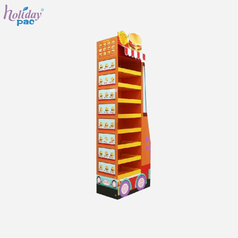 Custom Cardboard Popcorn Display Stand - Holidaypac