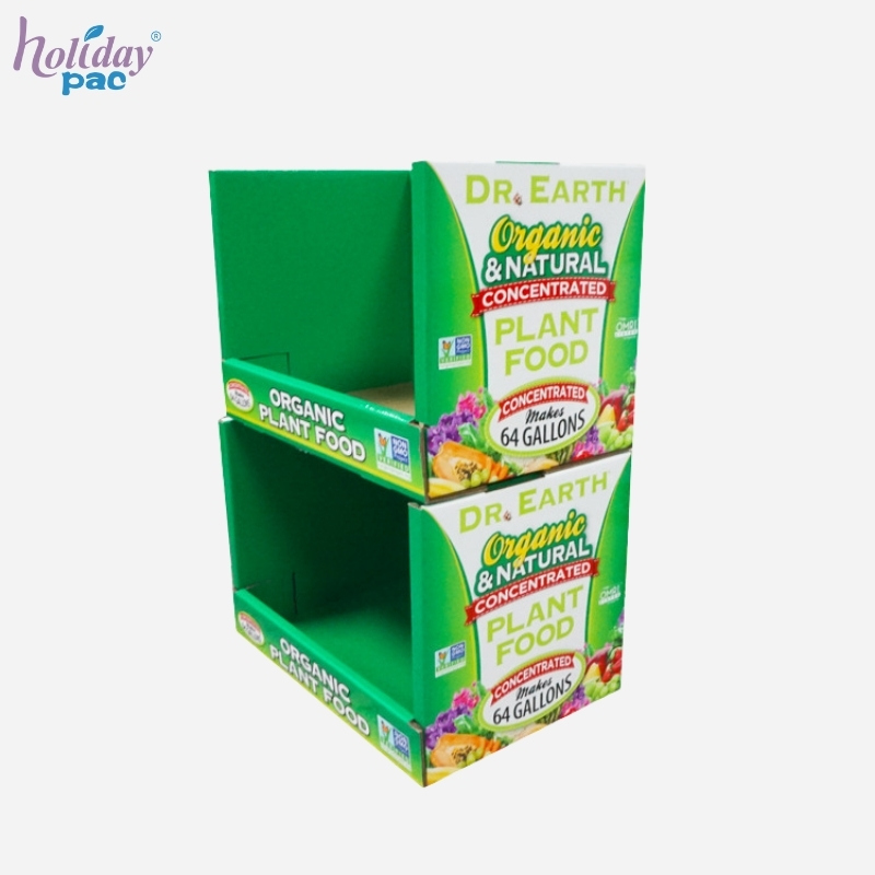 Custom Club Store Woolworths Cardboard Stackable PDQ Trays for Organic Food - Holidaypac Custom Club Store Woolworths Cardboard Stackable PDQ Trays for Organic Food - Holidaypac