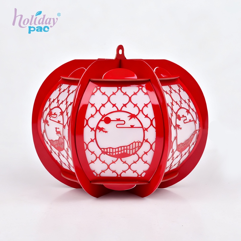 Custom Paper Carved Lanterns for Chinese New Year and Festival Decoration - Holidaypac