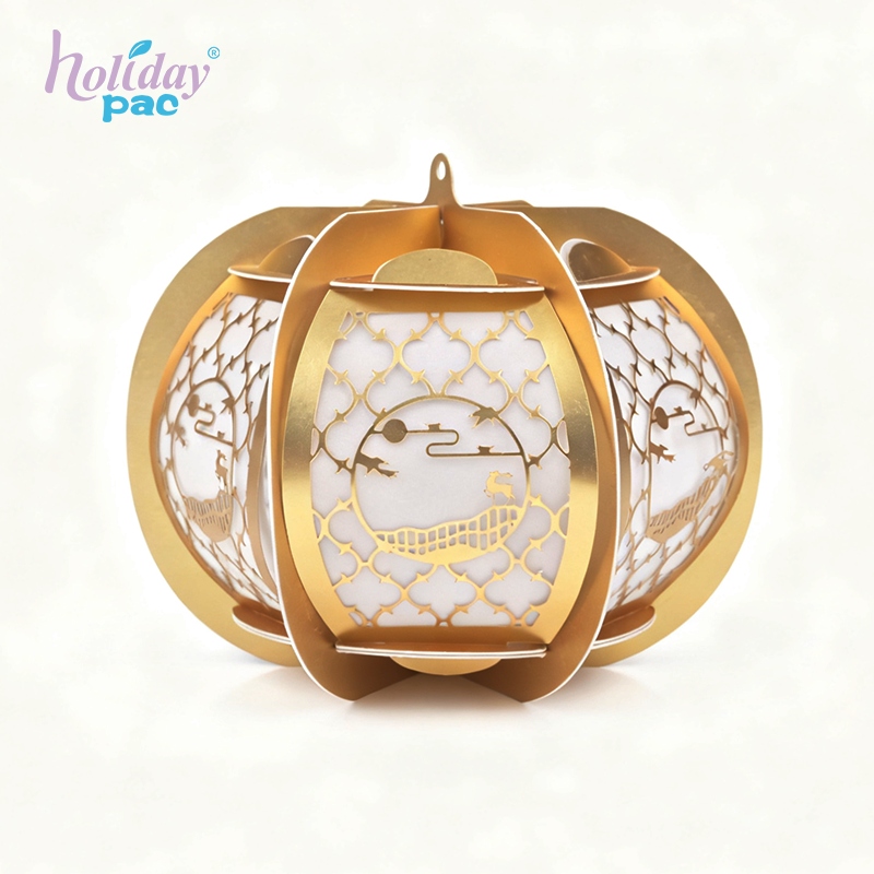 Custom Paper Carved Lanterns for Chinese New Year and Festival Decoration - Holidaypac