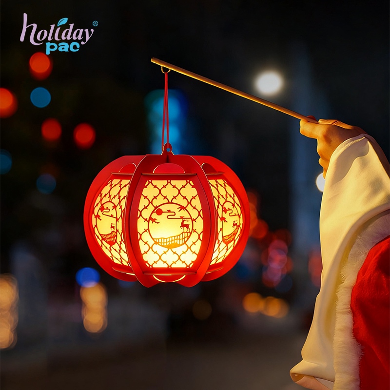 Custom Paper Carved Lanterns for Chinese New Year and Festival Decoration - Holidaypac Custom Paper Carved Lanterns for Chinese New Year and Festival Decoration - Holidaypac